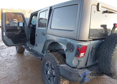 2014 Jeep Wrangler Unlimited Sport from USA, damaged, VIN 1C4BJWDG7EL232861